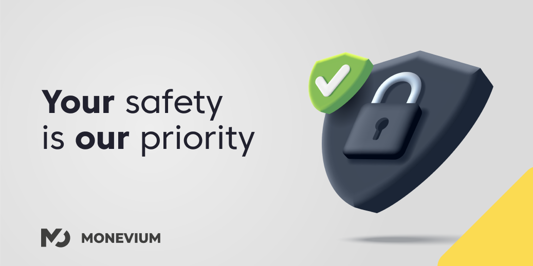 Your safety is our priority: Monevium take high tech approach to protection of funds