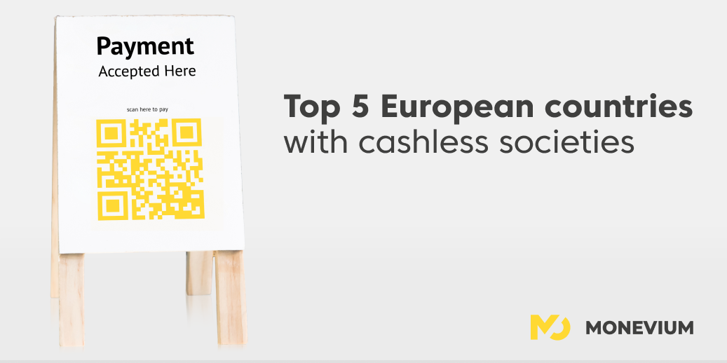 Top 5 European countries with cashless societies